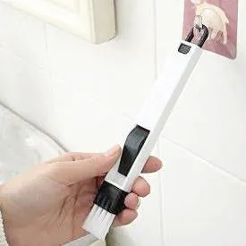 0850 5 in 1 Multi-Function Plastic Window Slot Keyboard Wardrobe Dust Removal Cleaning Brush(Set of 2 pcs )