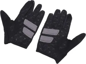 1 Pair Touchscreen Cycling Gloves, Shock Absorbing Full Finger Workout Gloves for Outdoor Biking Training