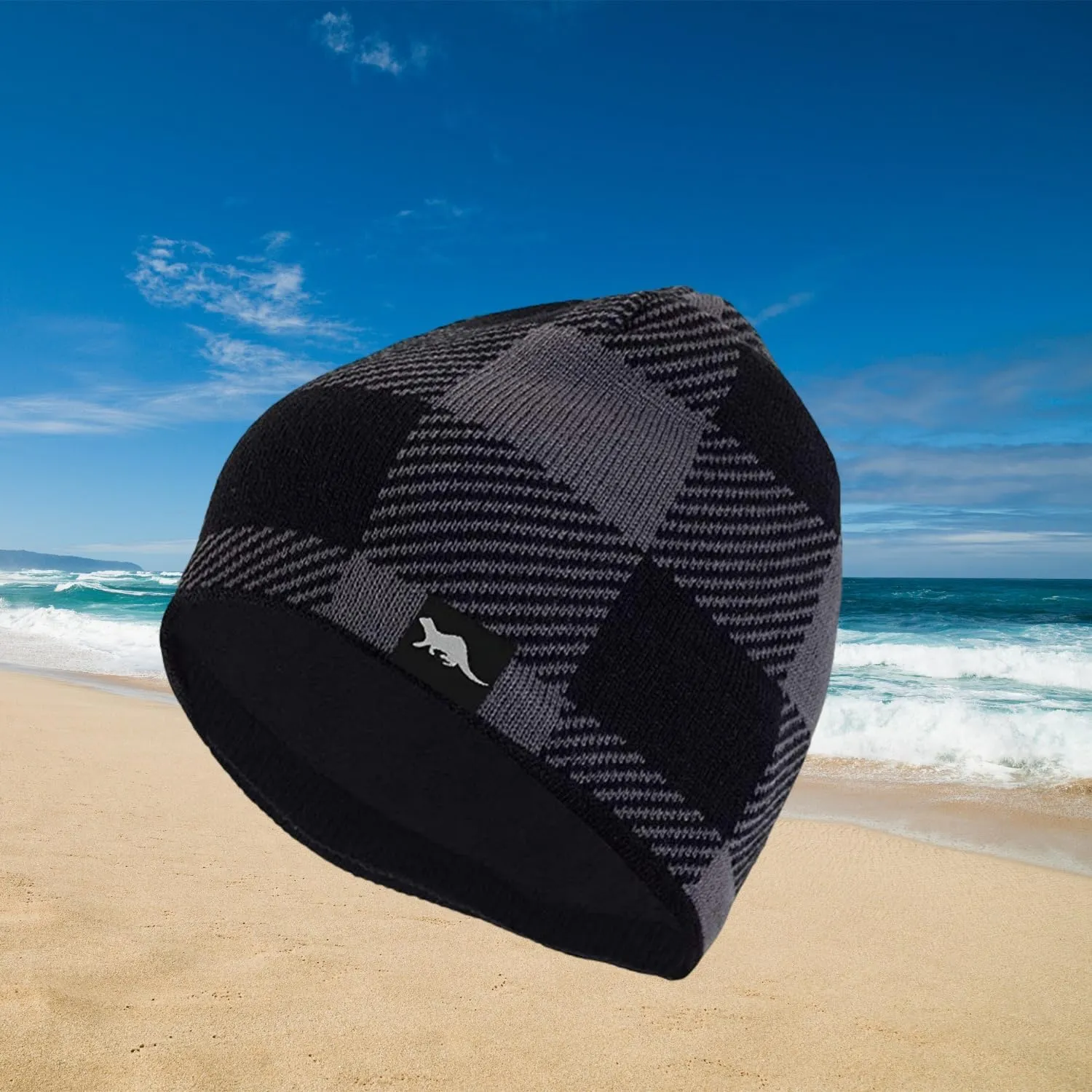 100% Waterproof, Windproof, Breathable - Beanie Hat Suitable for All Activities in All Weather Conditions Hat