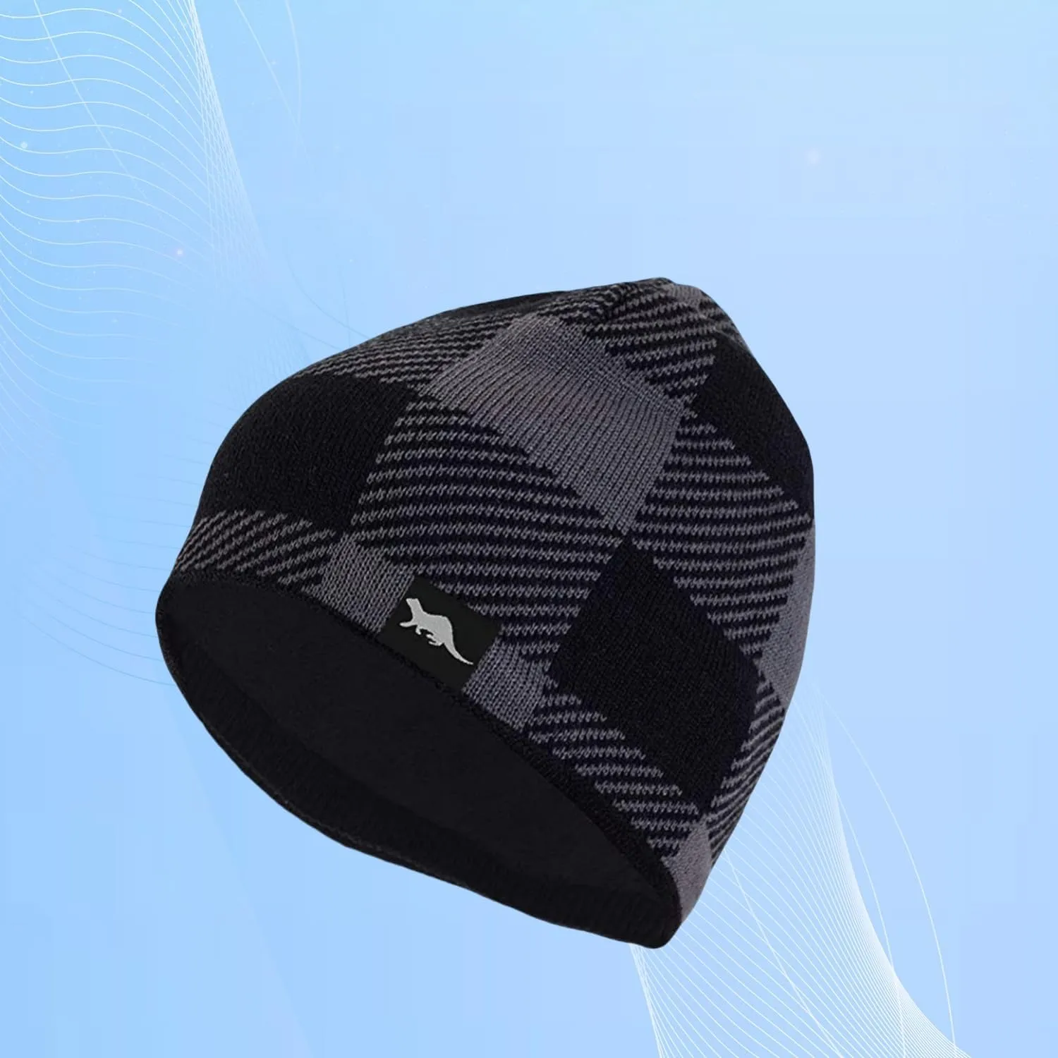 100% Waterproof, Windproof, Breathable - Beanie Hat Suitable for All Activities in All Weather Conditions Hat