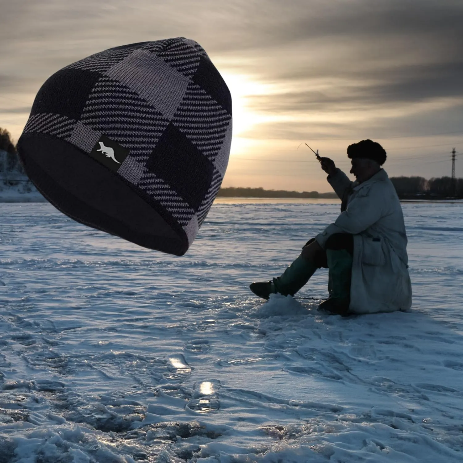 100% Waterproof, Windproof, Breathable - Beanie Hat Suitable for All Activities in All Weather Conditions Hat