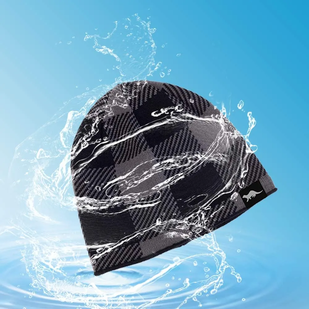 100% Waterproof, Windproof, Breathable - Beanie Hat Suitable for All Activities in All Weather Conditions Hat