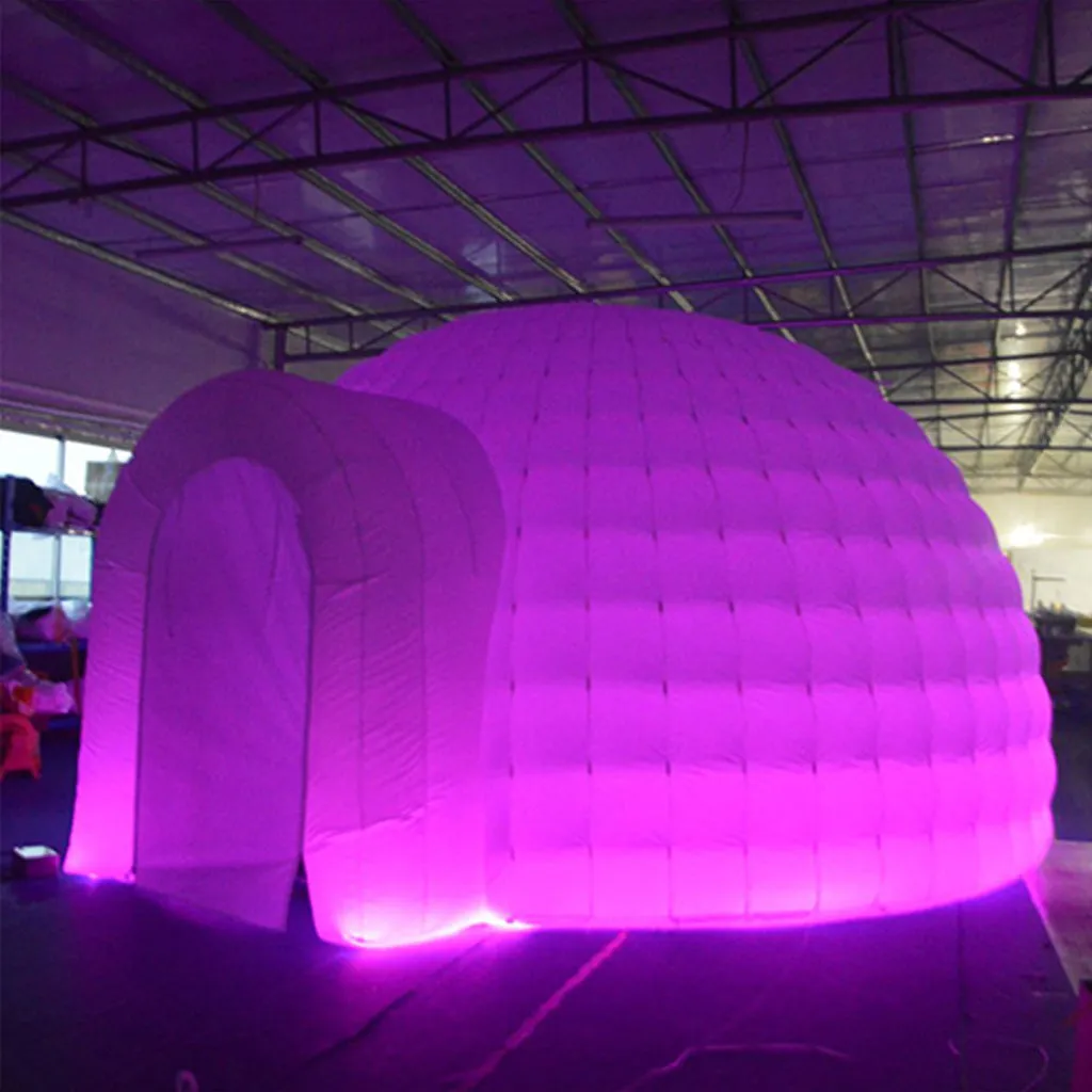 16.4ft Inflatable Igloo Dome Tent with Air Blower