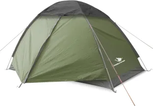 2-3 Person Backpacking Tent, 3-4 Season Lightweight Waterproof Tents with Two Doors for Outdoor Camping, Hiking, Family Beach Hunting Travel
