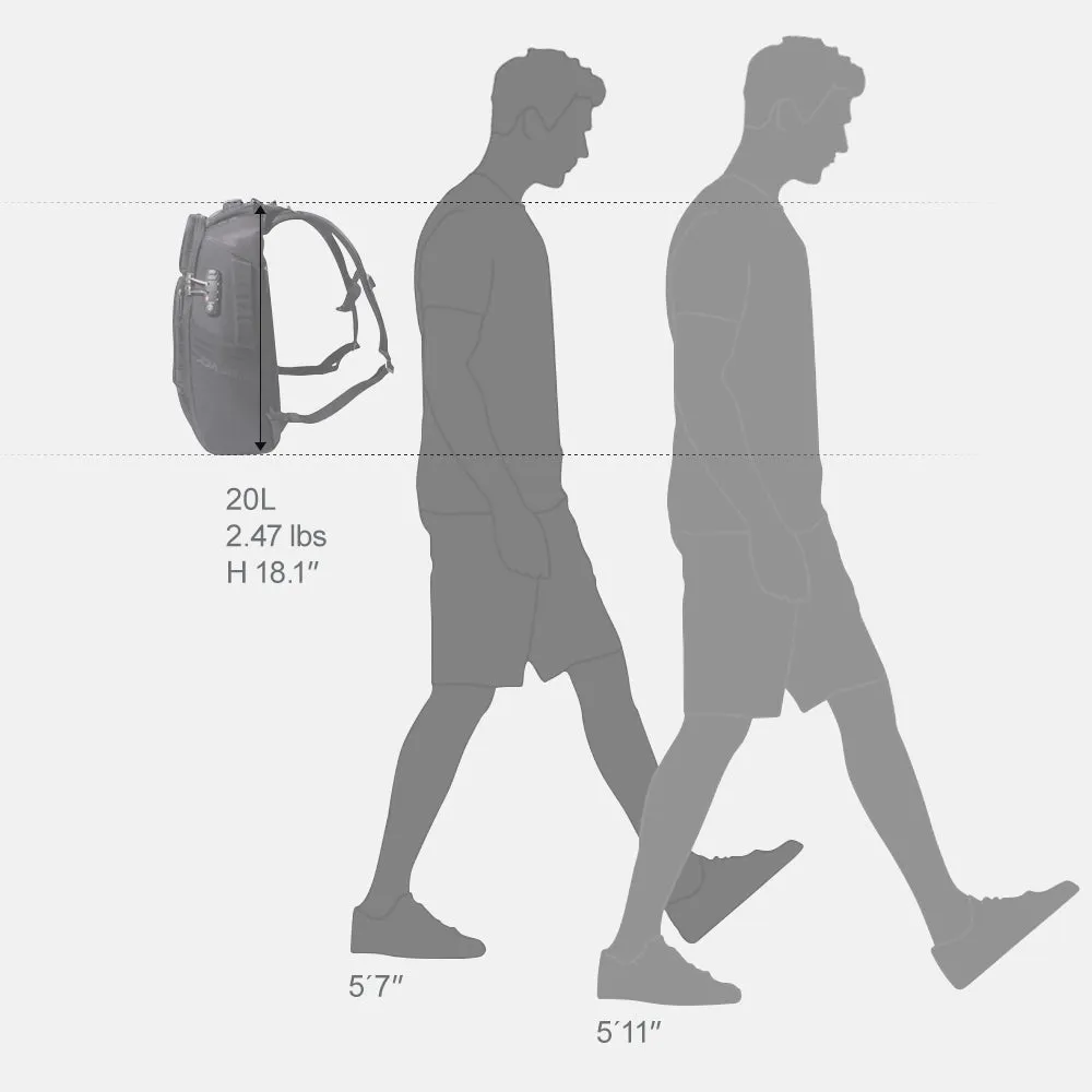 20L Lightweight City Backpack Zappy 1.0