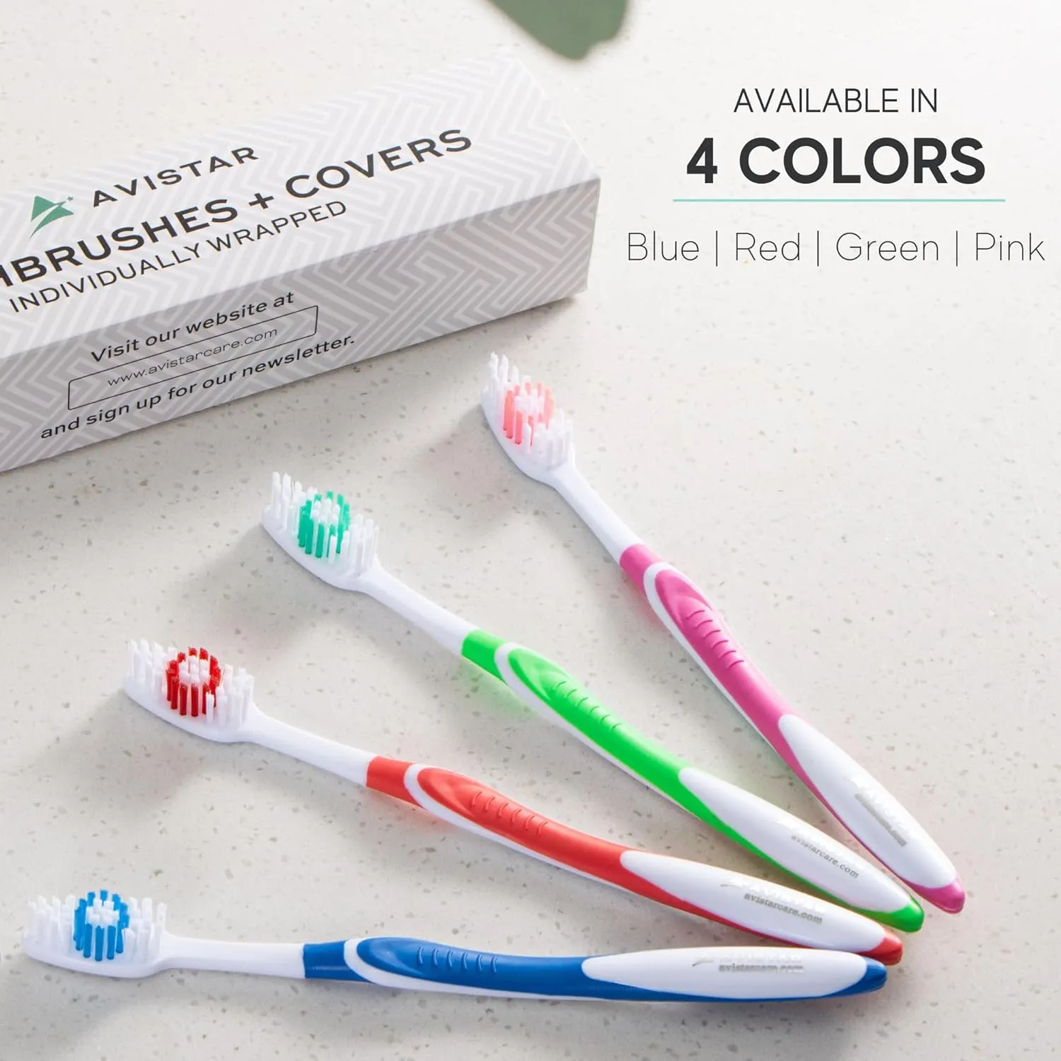240 Pack Bulk Toothbrushes w/Cover Caps, Individually Wrapped Disposable Travel Toothbrush, Value Size, Long Lasting 3  Months, Med-Soft Manual Teeth Brush Bristles, 4 Colors (Red Green Blue Pink)