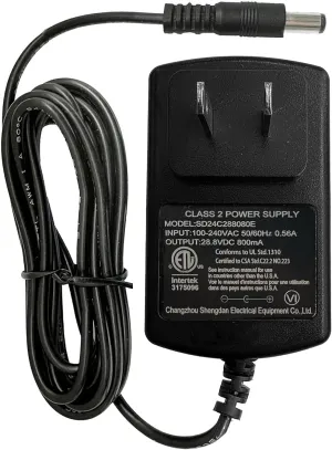 24V Battery Charger for Kids Ride on Toys,28.8V Upgradation 0.8A Charger for Children's Riding Electric Vehicles Truck,for Hikole,ANPABO,Hikole,Hikiddo,Hetoy Big Kids Car