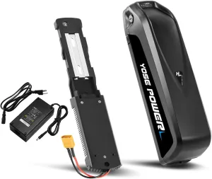 36V 15AH Lithium Ebike Battery 250W 350W 500W 800W Bicycle Electric Bike Battery with Charger 5Pins Gilded Connector XT60 Discharge Port 20A BMS E Bike Batteries (36V15Ah 0-800W)