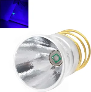 395nm UV Black Light Flashlight LED Replacement Bulb Single Mode P60 Drop-in Module for C2 G2 Z2 6P 9P G3 S3 D2