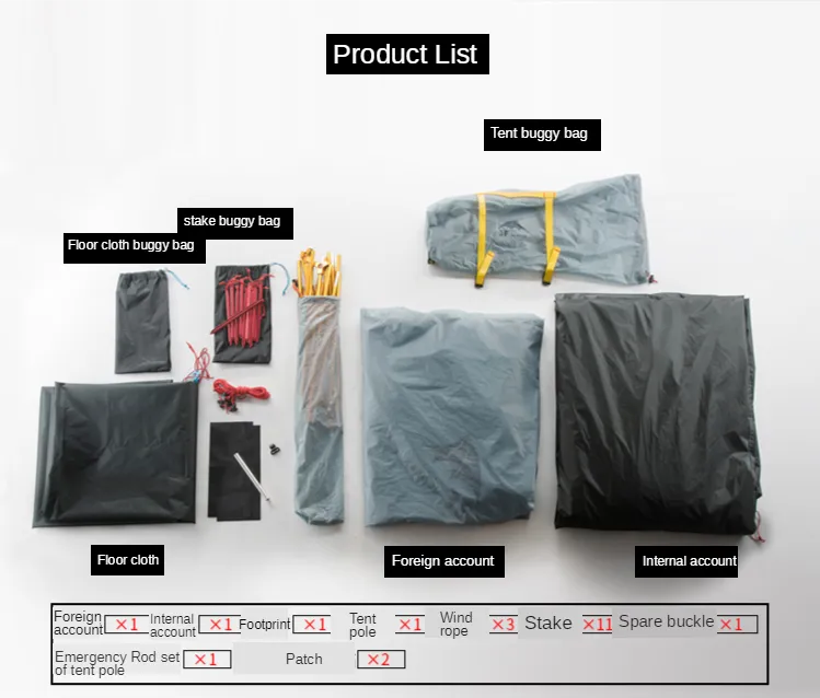 3F UL Gear ZhengTu 1 Tent