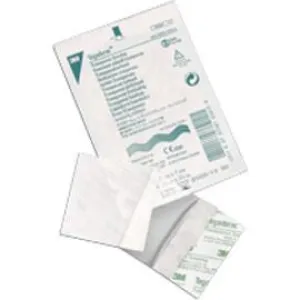 3M Healthcare Tegaderm Transparent Film Dressing First Aid Style 4" x 4-3/4", Water-proof, Breathable, Each