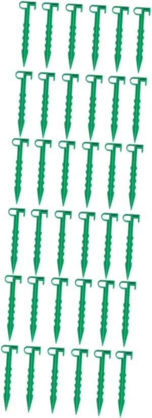 3sets 14cm Heavy Duty Tent Stakes Camping Pegs Safe Pins for Fastening Tent Ultralight Camping Tools 20pcs*3