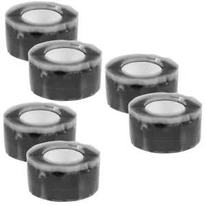 3sets 2 Rolls Self Fusing Silicone Tape for Gym Equipment Repair No Adhesive Versatile Grip Tape for Sports and Fitness Use 2rolls*3