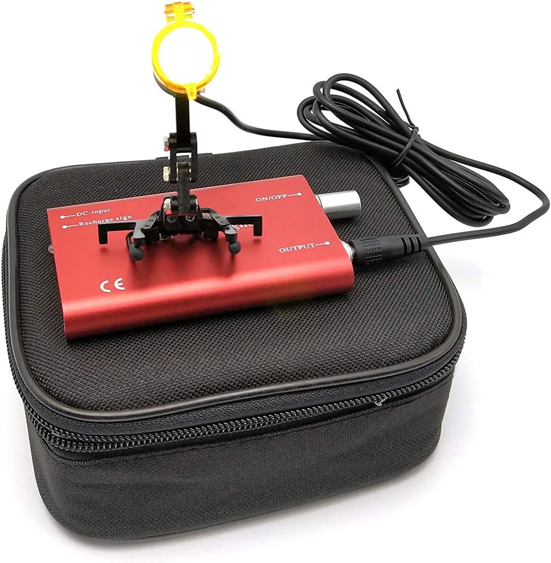 3W LED Medical Head Light Lamp with Filter Clip-on Style Red