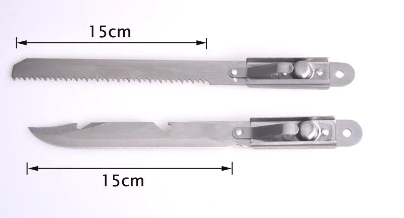 4 in 1 Stainless Steel Shovel Axe Saw Knife Outdoor Multifunction Tool
