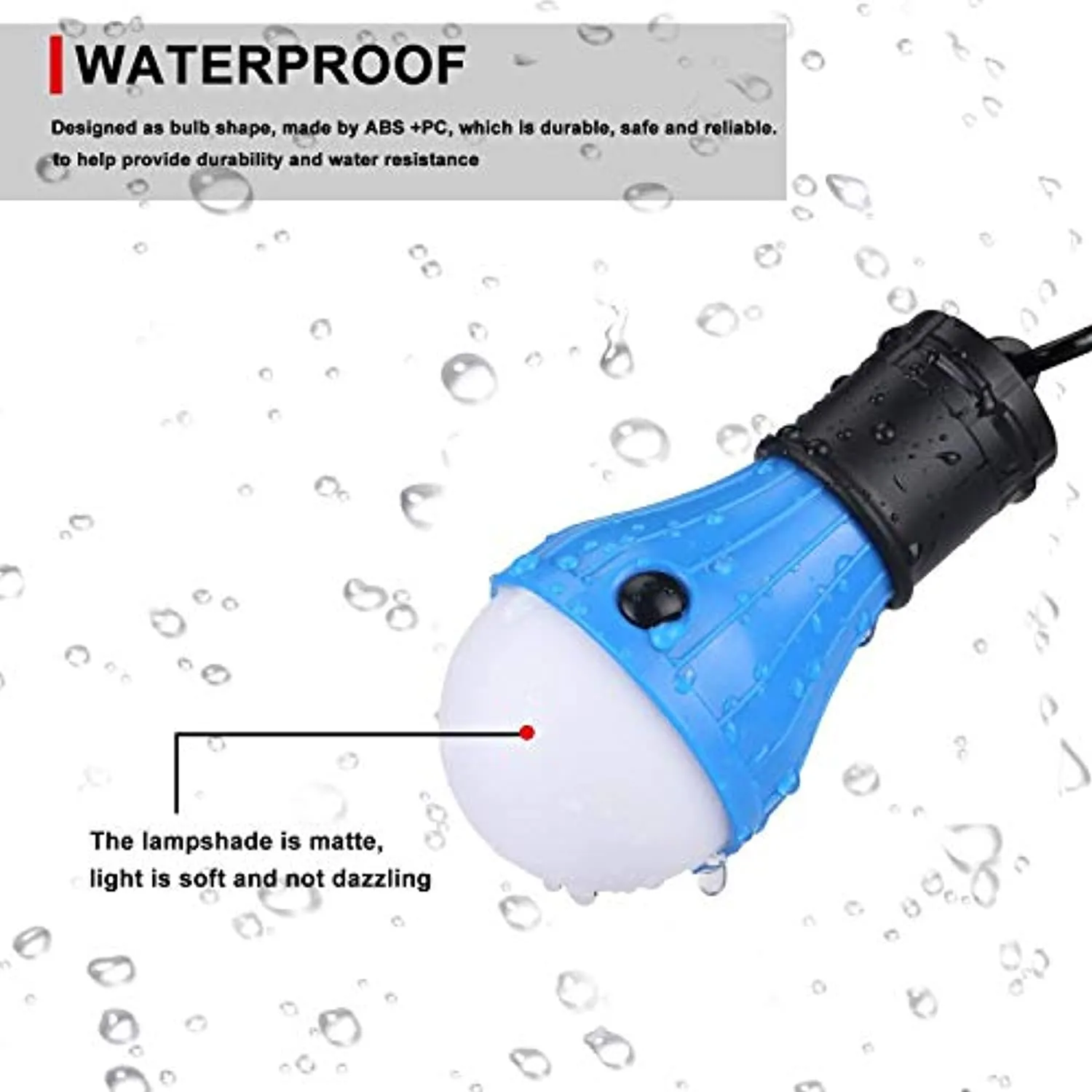 4 Pack Camping Light, LED Camping Tent Lantern