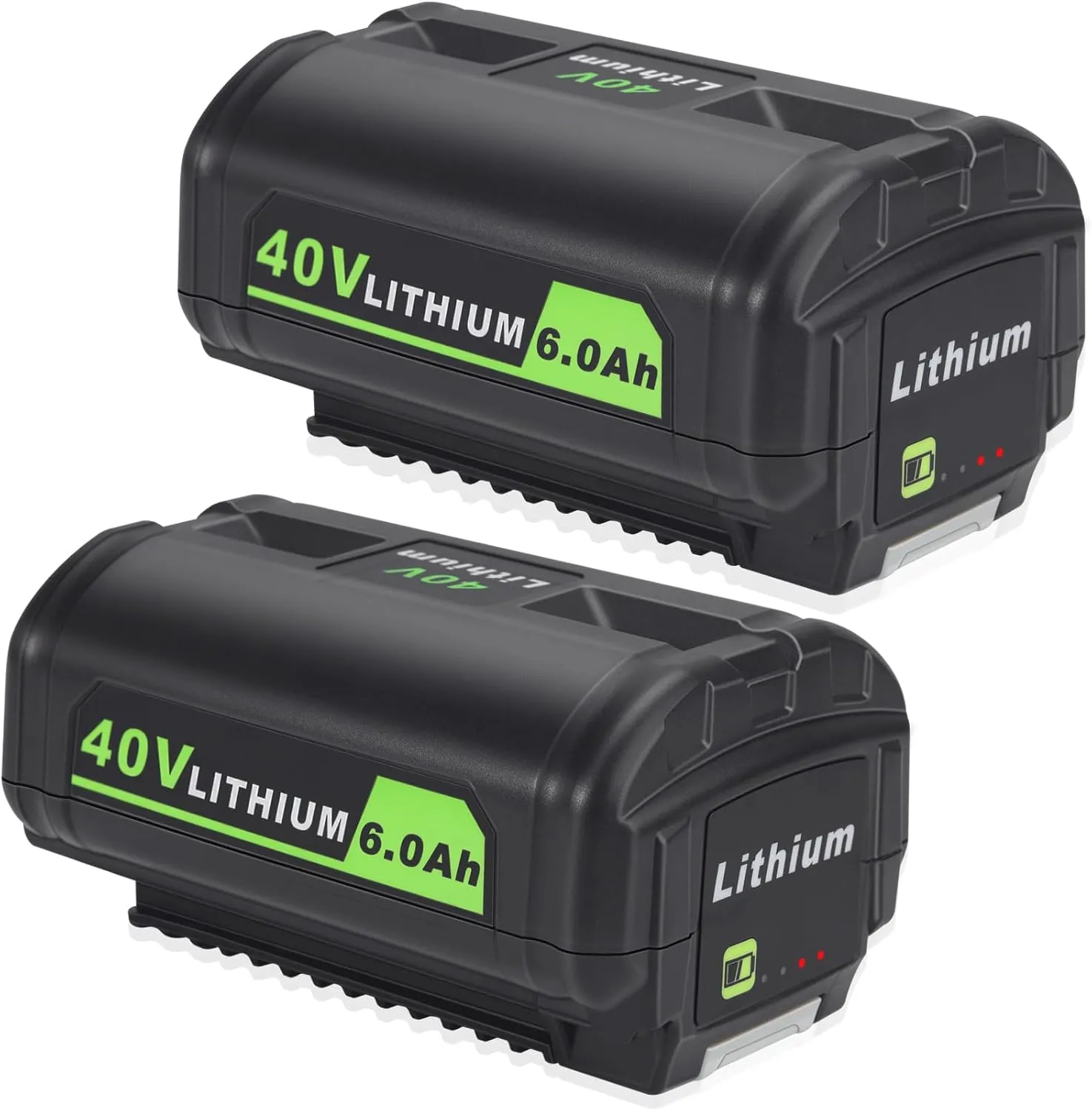 40V Battery 2 Pack OP4060 Lithium Battery Replacement for Ryobi Battery, Compatible with Ryobi 40V Power Tools OP4040 OP4026 OP4030 OP4050 OP4060A
