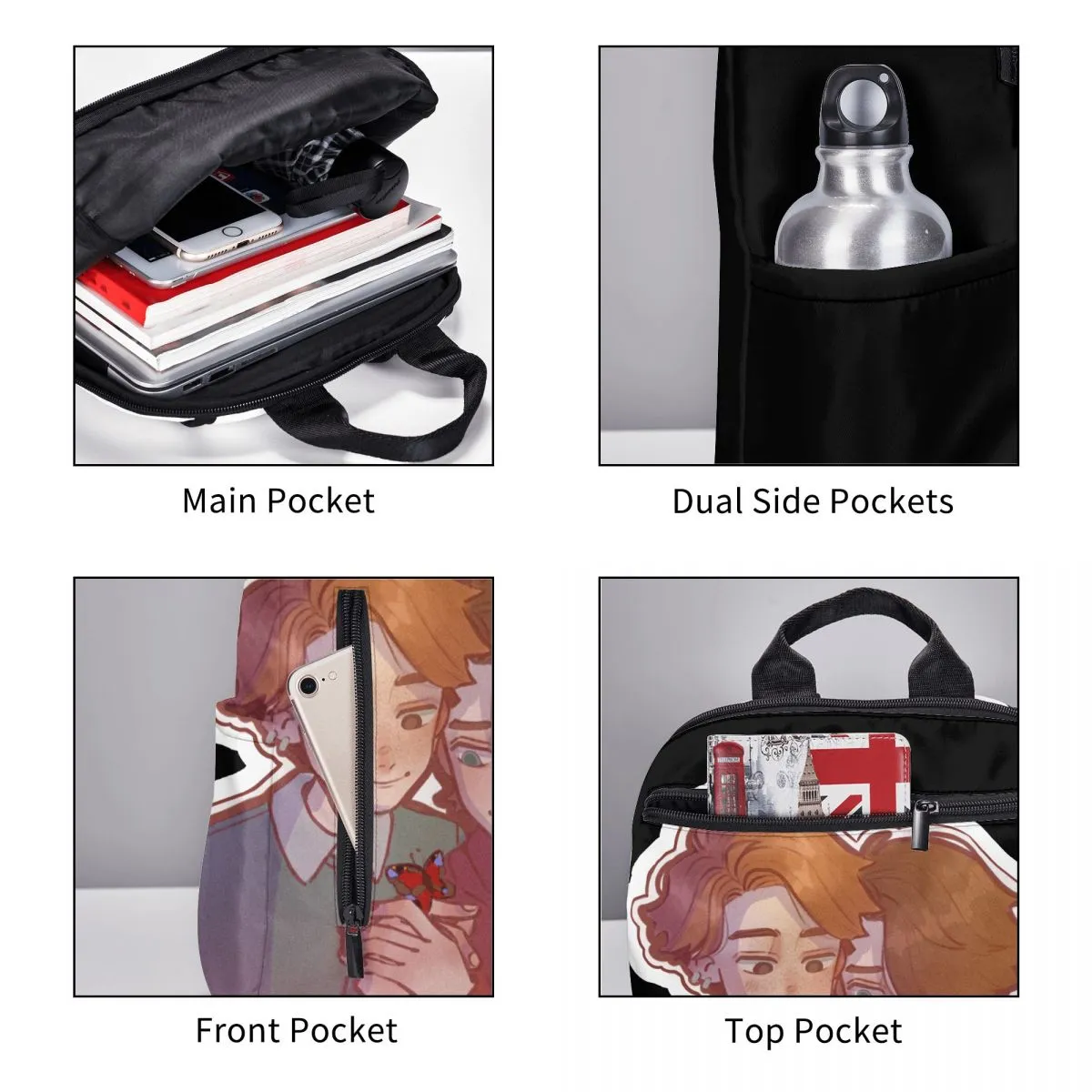 418044830 Virtual Lightweight Backpack Fully equipped