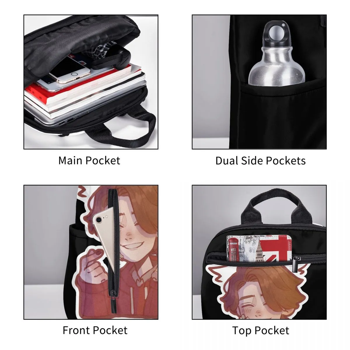418044832 Lightweight Client-approved Compact Backpack