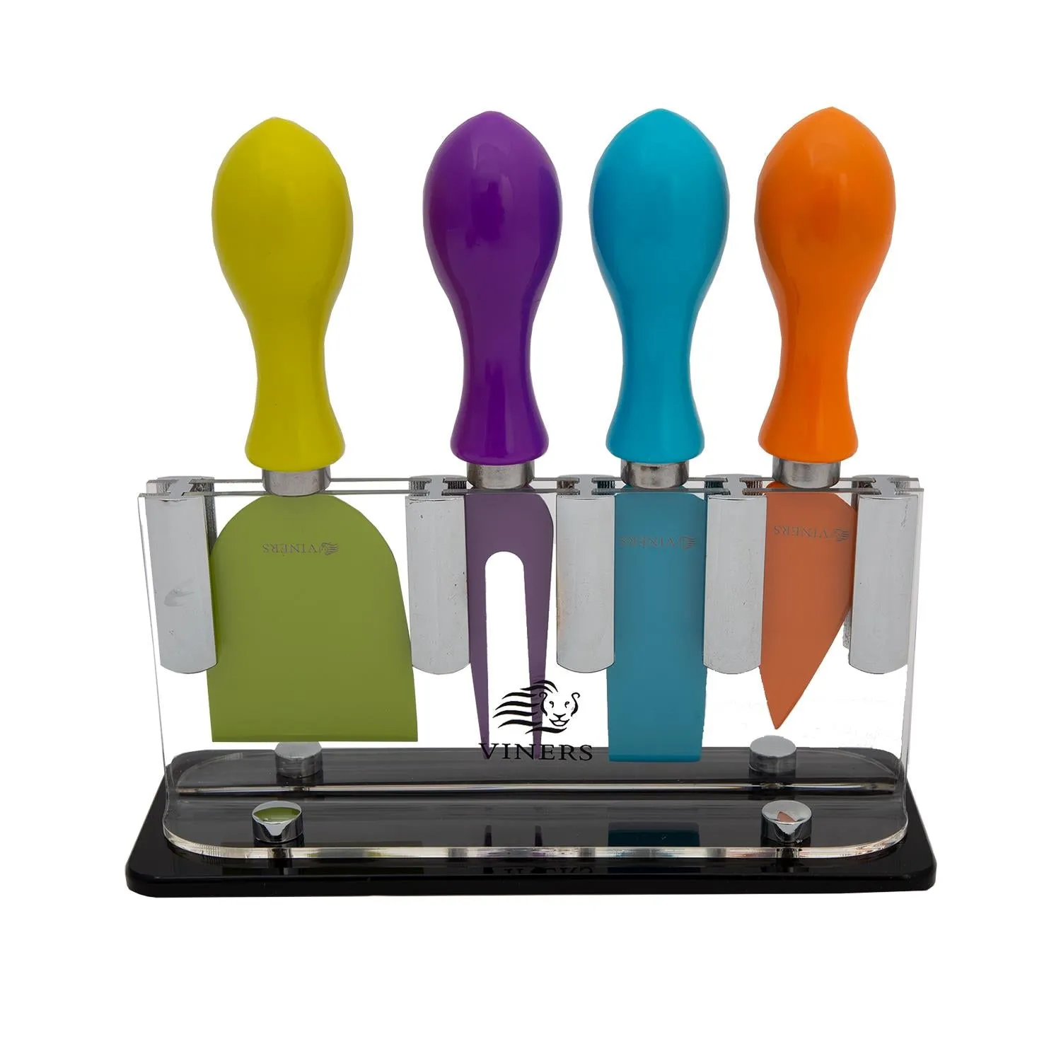 4Pcs Cheese Knife Set, Stainless Steel Cheese Knives Cheese Fork Cheese Shovel