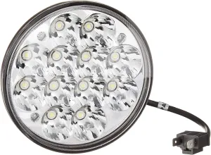 5.75'' LED Sealed Beam Headlight - H5001/H7635 PAR46 36W Spotlight for Unity Searchlight, Super Bright 3000LM 12V/24V Waterproof Replacement, 50,000 Hours Lifespan