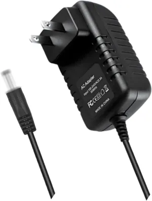 AC/DC Charger Replacement for Razor Glow Hovertrax 25.2V 2.0Ah Battery Pack SonicGlow Bluetooth Sound & Light Smart Balancing Electric Power Supply Cord Cable, Black