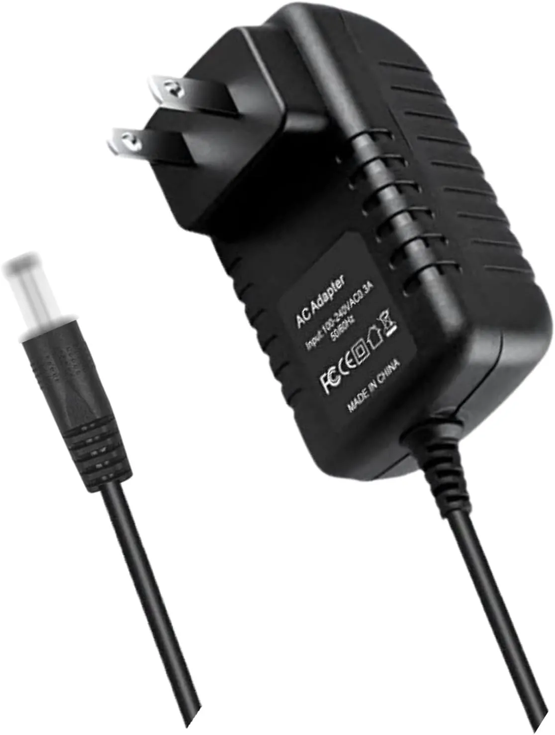 AC/DC Charger Replacement for Razor Glow Hovertrax 25.2V 2.0Ah Battery Pack SonicGlow Bluetooth Sound & Light Smart Balancing Electric Power Supply Cord Cable, Black