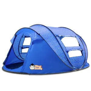 Affordable delivery fees Tents Windproof Family Tent throw Easy Tailored selection 280*200*120cm Super Auto Automatic carry Waterproof Large Camping Hiking UV-Proof Travel