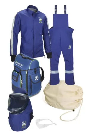 AGP 40 Cal Arc Flash Premium Kit with Lift Front Hood & Backpack, No Gloves, 2X-Large