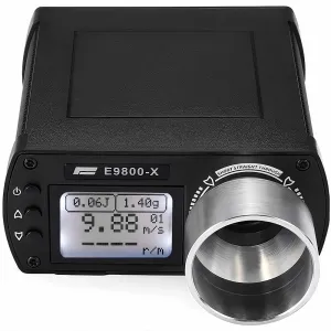 Airsoft Chronograph High-Power Speed Tester (Black)