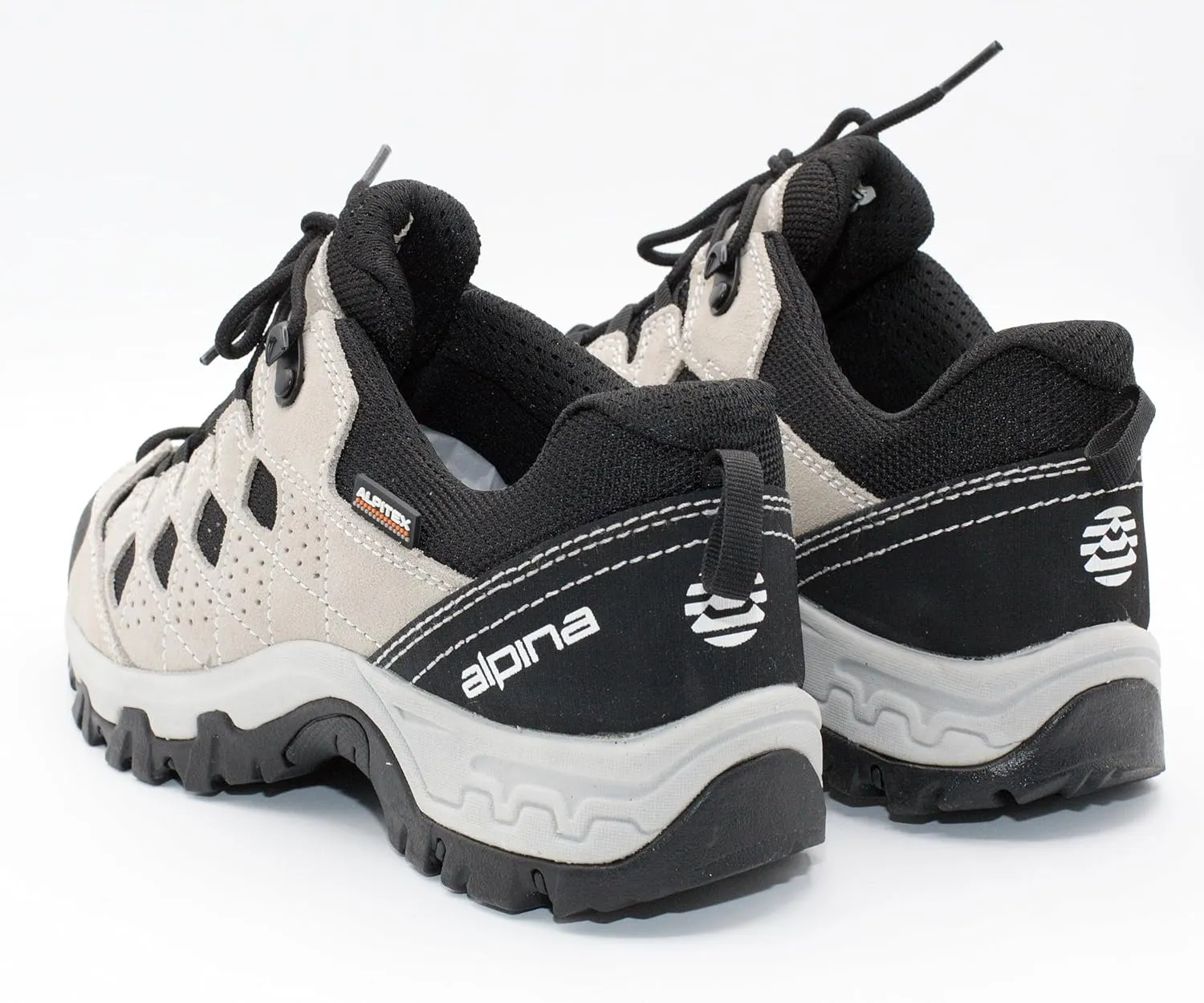 Alpina SIMBIA Women's Waterproof Hiking Shoes - Leather Slip Resistant Outdoor Trail Footwear Sneakers Slip Resistant Breathable