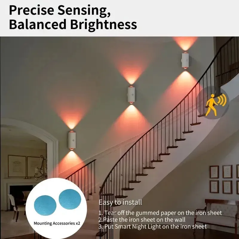 Ambient RGB Gradient Motion sensor LED Night Light