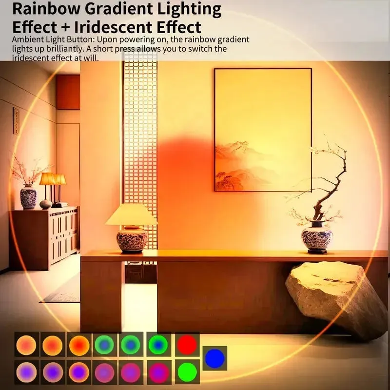 Ambient RGB Gradient Motion sensor LED Night Light