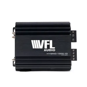 American Bass VFL Hybrid-1900.1 Amplifier, 1 Ohm Working Impedence with 20 Hz - 250 Hz Frequency Response