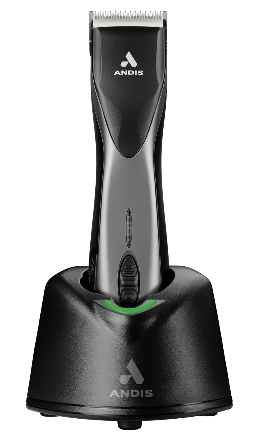 Andis 79160 Supra ZR II Cordless Rechargeable Hair & Beard Trimmer, Detachable Blade Clipper, Lithium-Ion Powerful Battery, Black