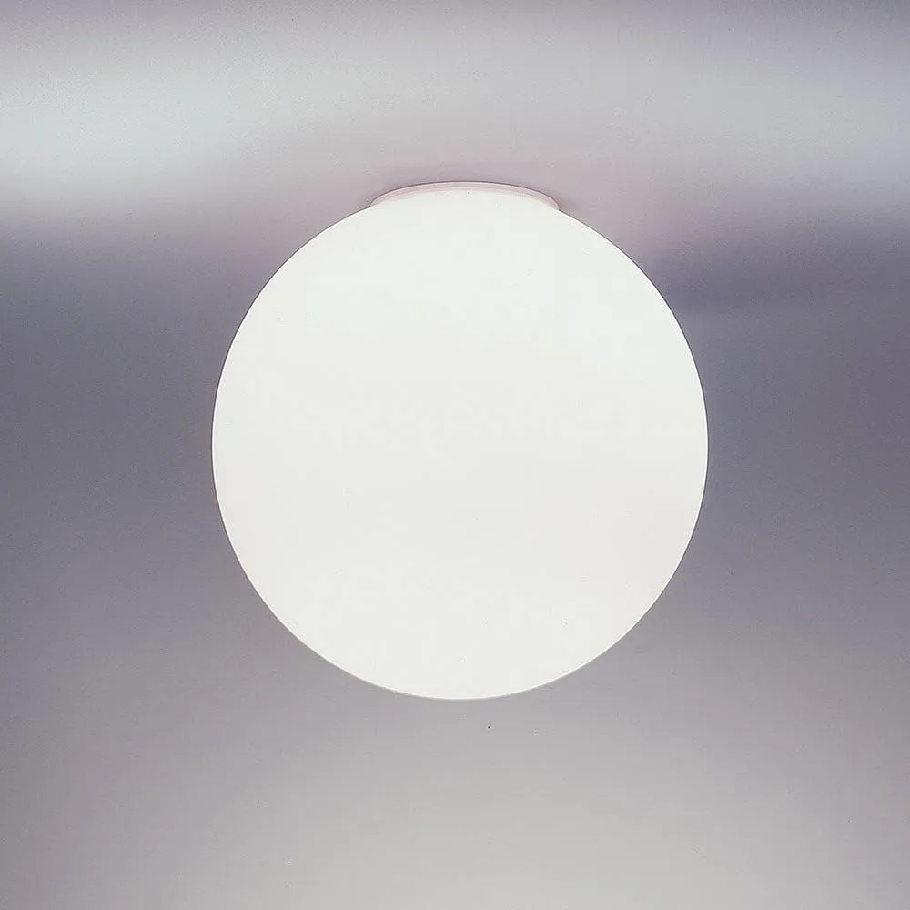 Artemide Dioscuri 35 Wall / Ceiling Light Dioscuri Single Light 13-3/8" Tall Flu, White