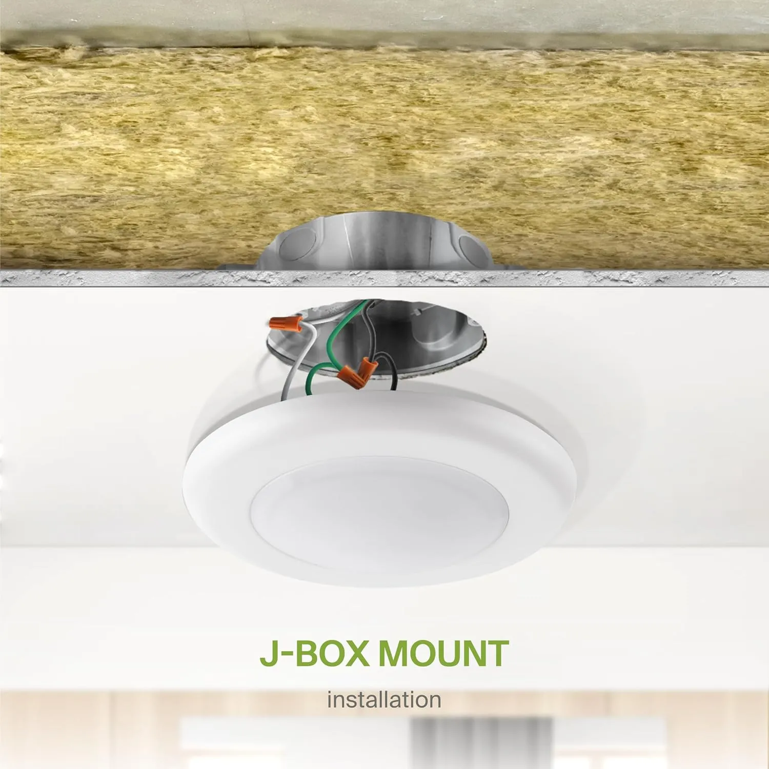 ASD 6 Pack LED Disk Lights 4 Inch, 10W 5CCT 2700K-5000K 685LM CRI90 , Dimmable Flush Mount Ceiling Light Fixture, Low Profile Surface Mount Disc Lights, Junction Box or Recessed Can Install, UL