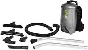 Atrix VACBPAI ERGO PRO HEPA Backpack Vacuum Grey, 8-Quart