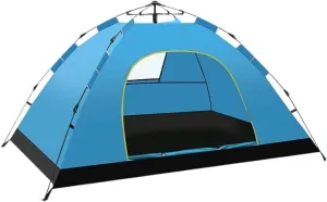 Automatic Tent 1-3 Person Camping Tent,Easy Instant Setup Protable Backpacking Compatible with Sun Shelter,Travelling,Hiking Field Camping