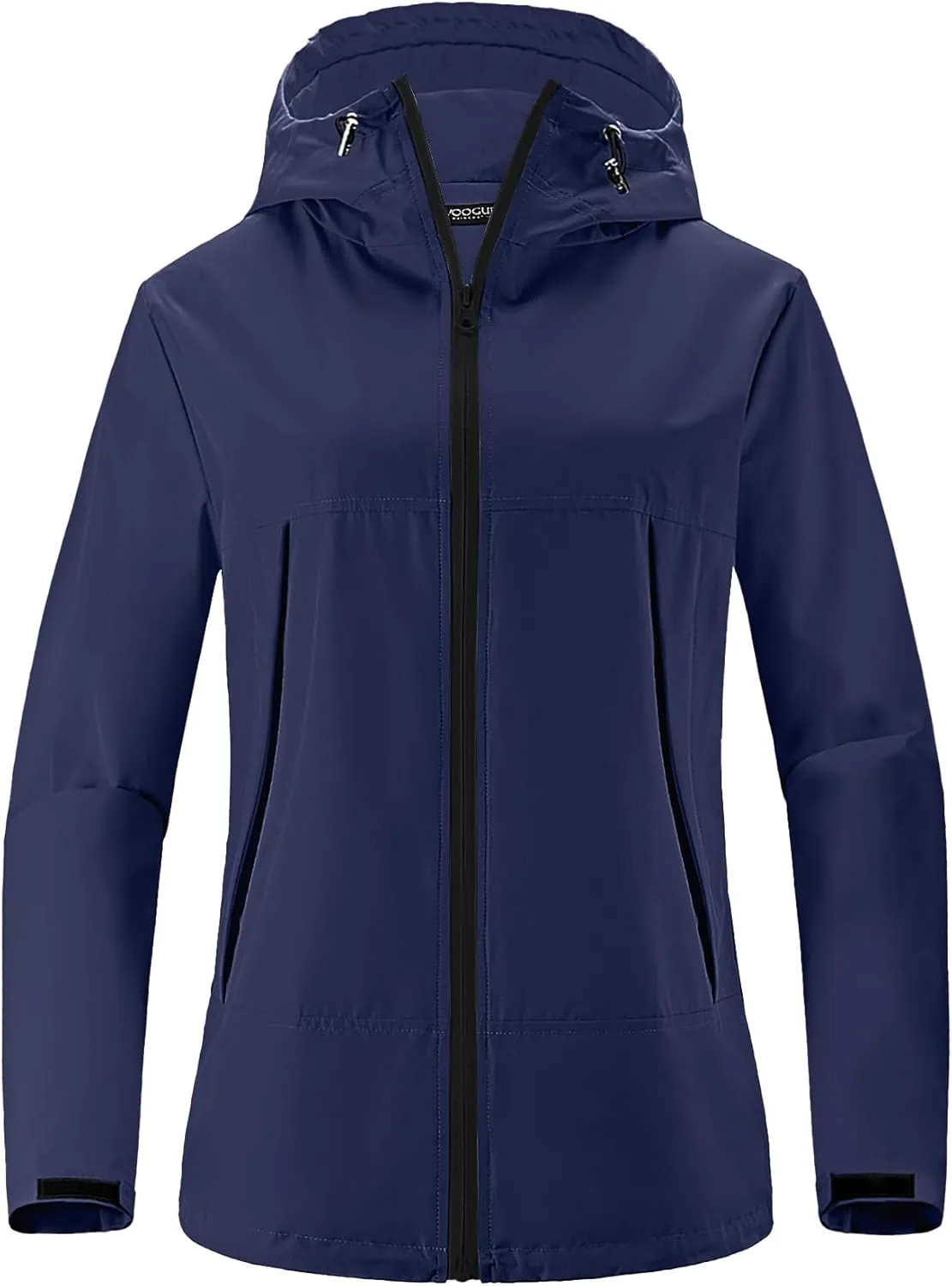 Avoogue Rain Jacket Women Waterproof Lightweight Raincoat Lined Outdoor Hooded Windbreaker