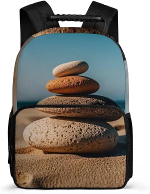 Backpack for Men Women Daypack Sandstone Carry-on Bag 16 In Laptop Backpack Lightweight Travel Bag