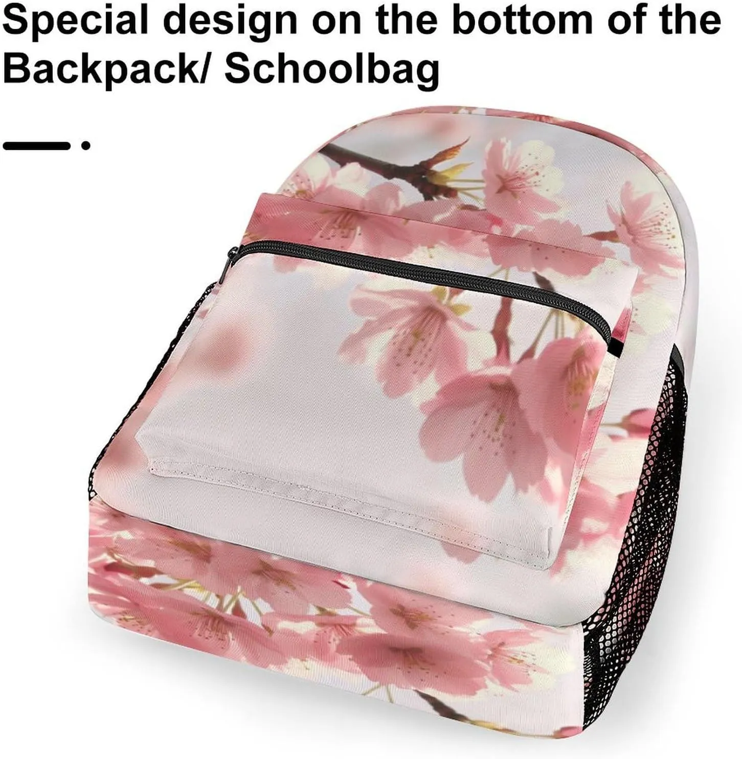 Backpack for Women Men Travel Cherry Blossom Daypack Lightweight Laptop Bag Carry On Backpacks for Work