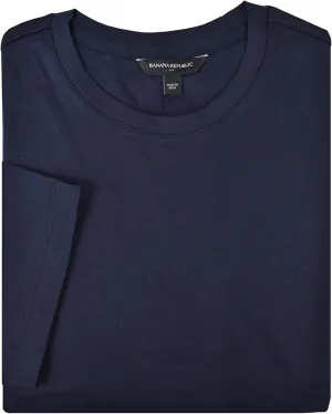 Banana Republic Mens 710593 Compact Cotton Luxe Touch Short Sleeve Performance Tee T-Shirt