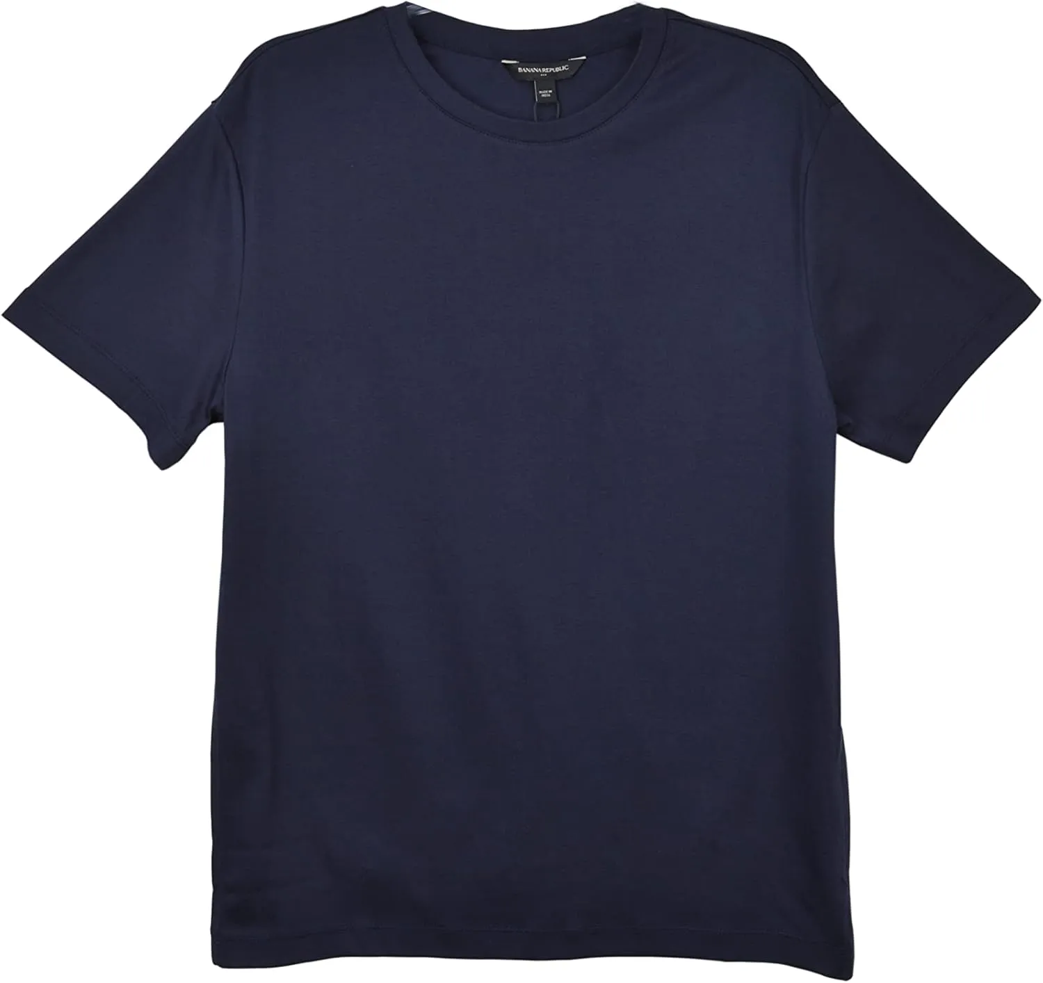 Banana Republic Mens 710593 Compact Cotton Luxe Touch Short Sleeve Performance Tee T-Shirt