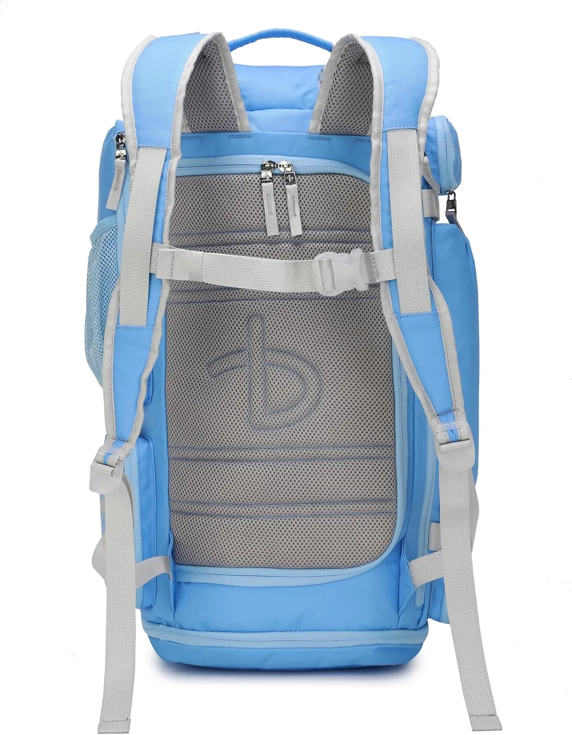 BE SMART 40L Extra Large Gym Backpack for Men, Big Gym Bag with Shoes Compartment, Waterproof Heavy Duty Duffel Bags, Men's Workout Backpacks for Outdoor Sport,Hiking,Camping,Travel