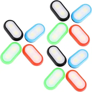 BESPORTBLE 12 Pcs Backpack Hanging Lights Safety LED Light Running Reflective Gear LED Running Light Runners Light