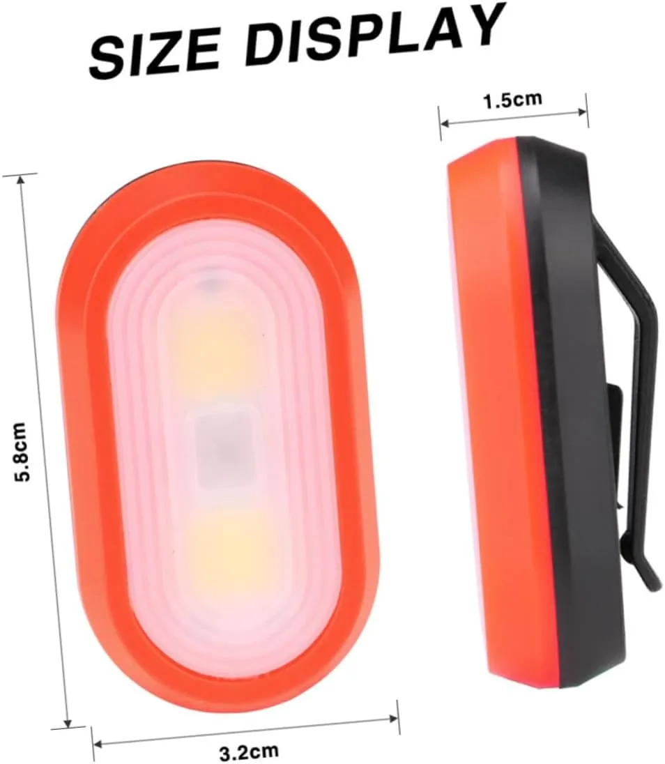 BESPORTBLE 12 Pcs Backpack Hanging Lights Safety LED Light Running Reflective Gear LED Running Light Runners Light