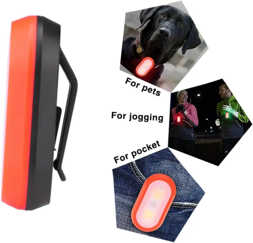 BESPORTBLE 12 Pcs Backpack Hanging Lights Safety LED Light Running Reflective Gear LED Running Light Runners Light