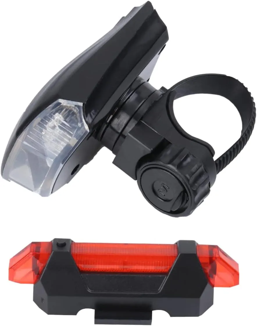 BESPORTBLE Bike Light Set Led Front Rear Lights Rechargeable Motion Sensor Easy Install for All Bikes