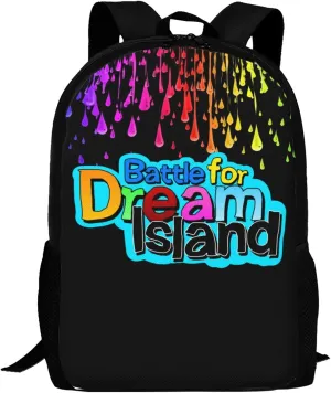 Bfdi-Battle for Dream-Island Backpack,3d Print Laptop Backpack Lightweight Casual Daypack Bookbag 16.5 In, 17 Inch